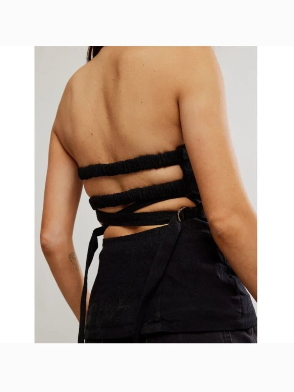 FREE PEOPLE NWT Lora Tube / Black - Picture 4 of 8